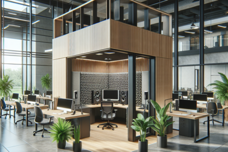 Funkcjonalność i projektowanie - rola budki akustycznej w poprawie akustyki przestrzeni biurowej