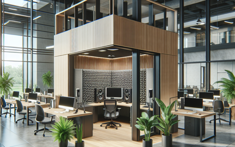 Funkcjonalność i projektowanie - rola budki akustycznej w poprawie akustyki przestrzeni biurowej