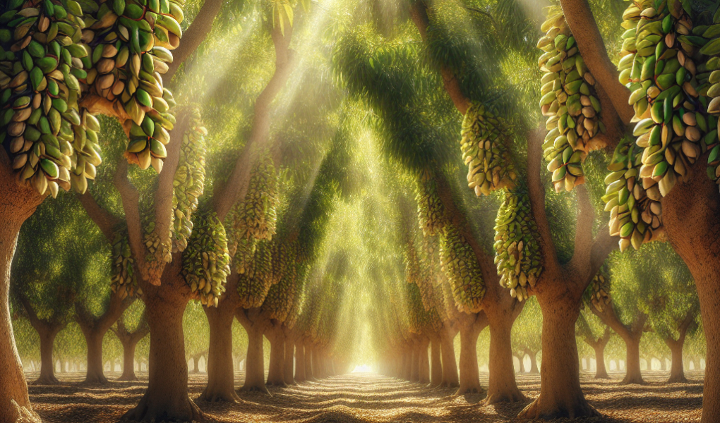 Jak rosną pistacje?