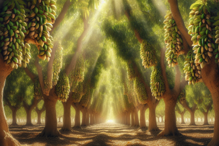 Jak rosną pistacje?