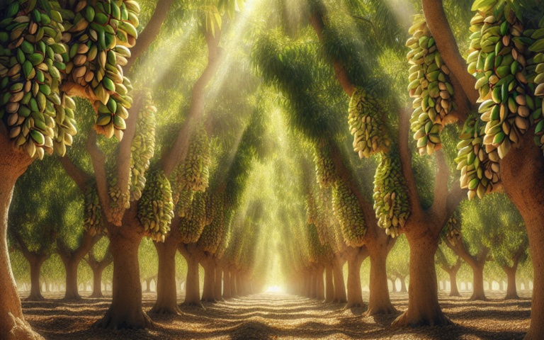 Jak rosną pistacje?