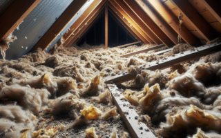 Naprawa izolacji poddasza po szkodach spowodowanych przez kuny