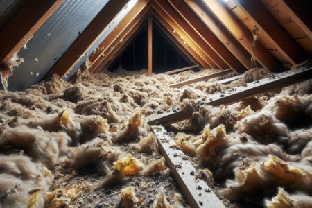 Naprawa izolacji poddasza po szkodach spowodowanych przez kuny