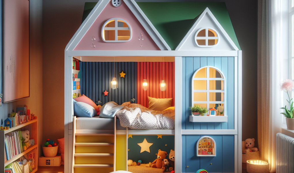 Łóżko domek – inwestycja w radość i rozwój Twojego malucha