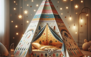 Łóżko tipi – miejsce, gdzie wyobraźnia nie zna granic