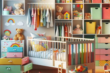 Jak łóżko z barierką i szufladą pomaga w organizacji dziecięcego pokoju?