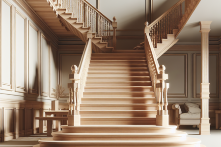 Schody drewniane – dlaczego warto postawić na naturalne materiały w domu?