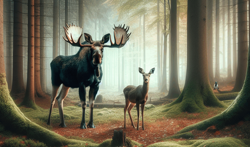 Czym różni się łoś od jelenia?