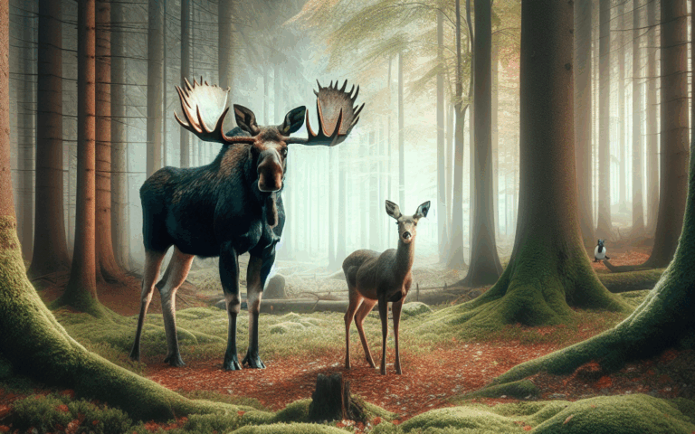 Czym różni się łoś od jelenia?