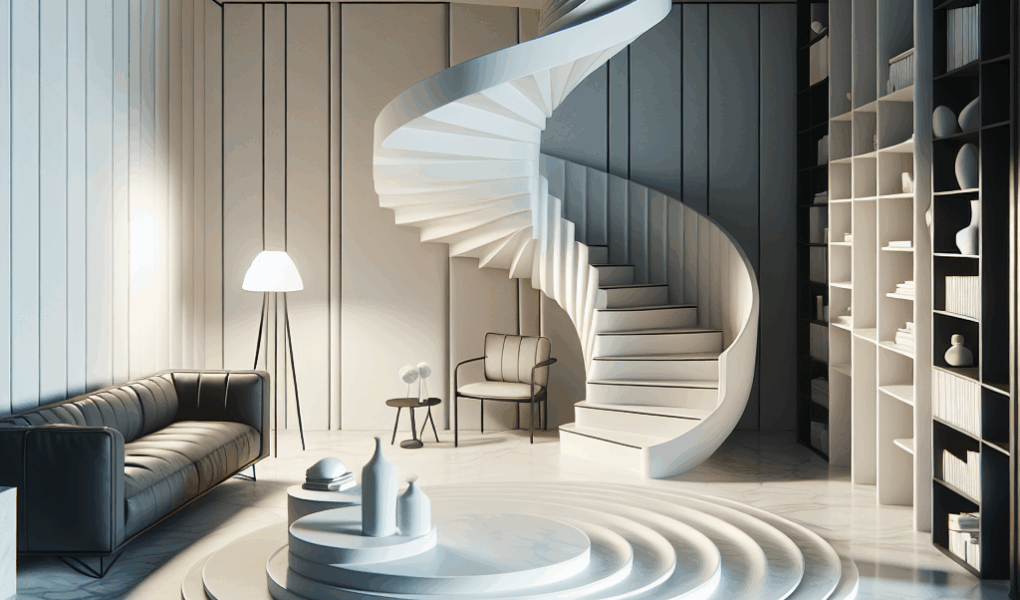 Schody zabiegowe – idealne rozwiązanie dla nowoczesnych wnętrz