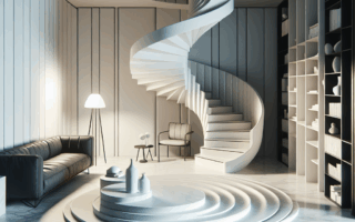 Schody zabiegowe – idealne rozwiązanie dla nowoczesnych wnętrz
