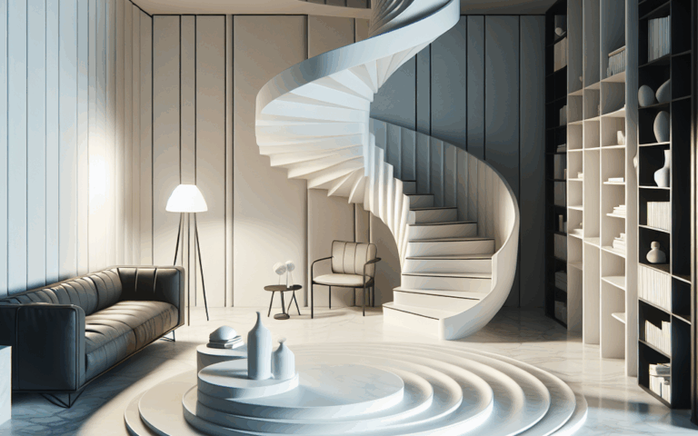 Schody zabiegowe – idealne rozwiązanie dla nowoczesnych wnętrz