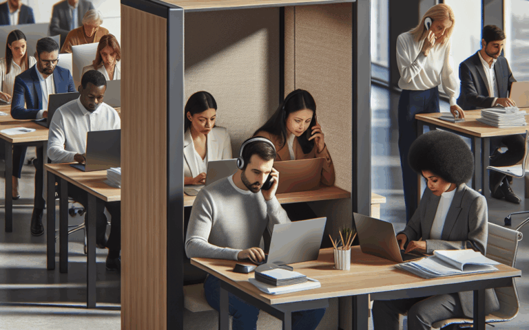 Nowoczesne biuro - jak budka akustyczna zmienia przestrzeń pracy