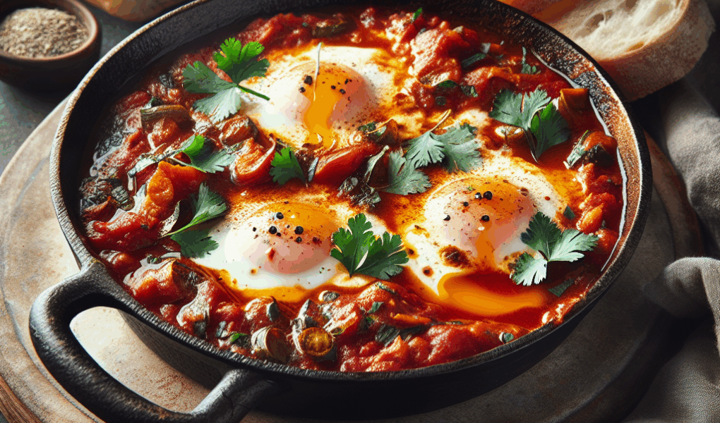 Szakszuka: przepis oryginalny – jak przygotować autentyczne danie z Bliskiego Wschodu