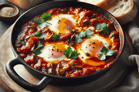 Szakszuka: przepis oryginalny – jak przygotować autentyczne danie z Bliskiego Wschodu