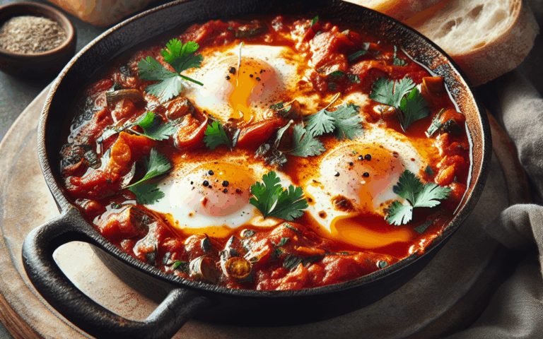 Szakszuka: przepis oryginalny – jak przygotować autentyczne danie z Bliskiego Wschodu