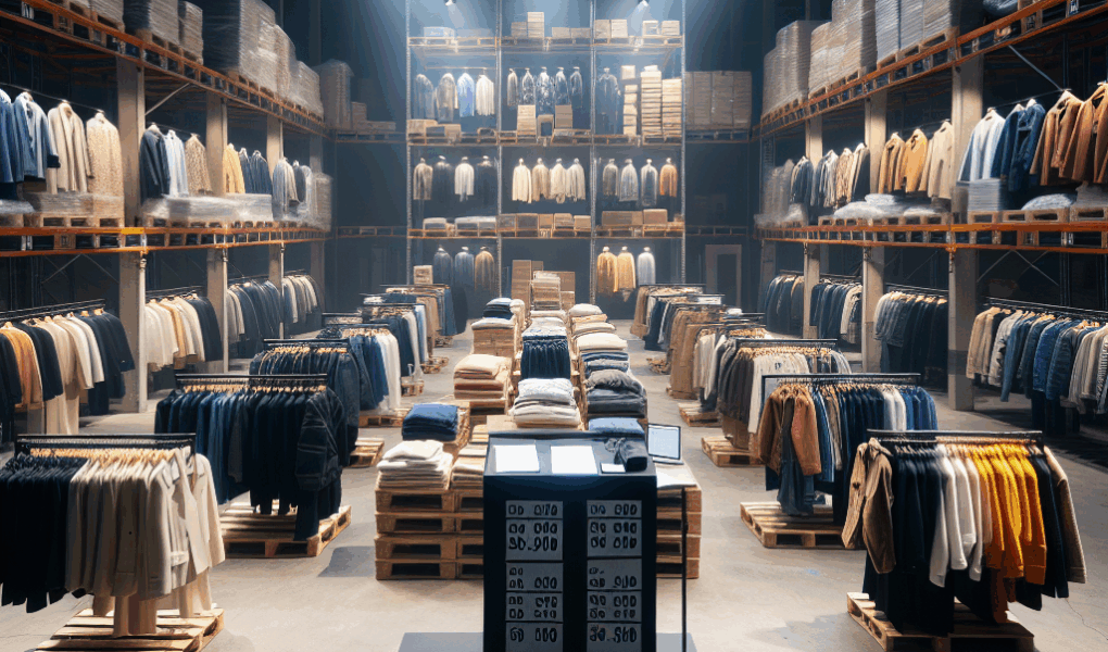 Licytacje palet z odzieżą – sposób na tani start w e-commerce?