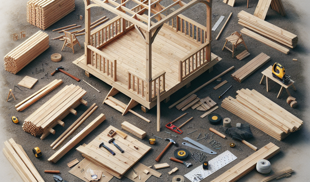 Altany drewniane do samodzielnego montażu – narzędzia, czas i budżet krok po kroku