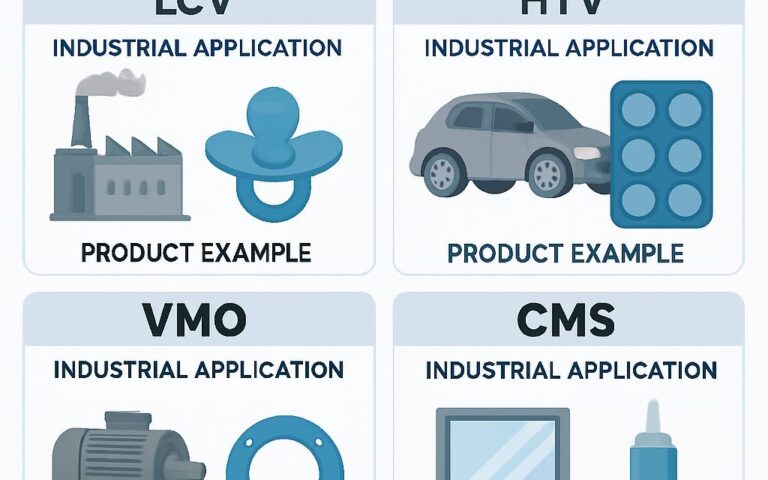 Ranking rodzajów silikonu w przemyśle – który sprawdzi się najlepiej do Twojego zastosowania?